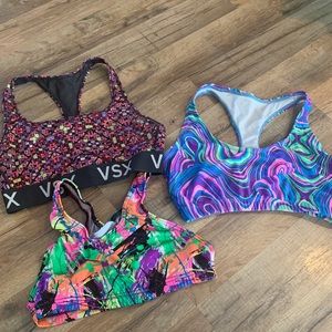 Size medium sports bras